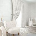 Tekstureret tapet Natural Opulence i hvid
