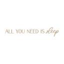 MDF-dekoration All you need is Sleep