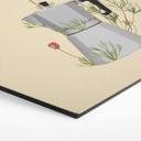 Hexagone - alu-Dibond Frida Floral Studio - Moka Floral