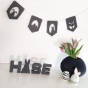 MDF bogstaver - Hase (Hare)