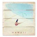 Cuadro de madera Rivers - Hawai - 40x41,5 cm