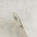 Papel pintado abanico blanco gris claro - Papel pintado no tejido moderno brillo