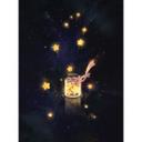 Fotomural para habitaciones infantiles Starcatcher: Un vaso lleno de deseos - Thai