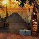 Fotobehang Papierbehang Treasure Island