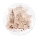 Poster Love your City - London - Rund