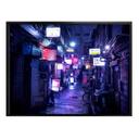 Póster Hugonnard - Vida nocturna en Japón