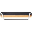 Deckenleuchte Layla, braun, 4,6 x 40 cm, Holz Lampe