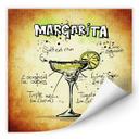 Zelfklevende Poster  Margarita Recept