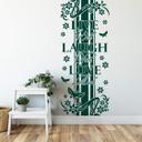 Sticker mural - Bordure Live laugh Love