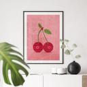 Póster de cerezas sensuales - Oltmanns
