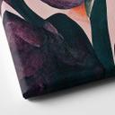 Lærredsprint - Treechild - Lilac Tulips