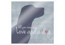 Póster All you need is Love and a Dog (Todo lo que necesitas es amor y un perro)