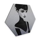 Hexagon - Alu-Dibond-Sølveffekt - Ireland - Oh Audrey