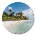 Glasbillede - Palm Beach i Sydhavet - Colombo - Runde