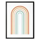 Plakat Boho Rainbow