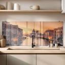Stænkplade Solnedgang i Venedig - Zhang
