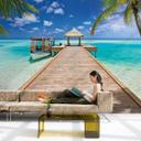 Fotobehang Papierbehang Beach Resort