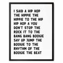 Poster I said a hip hop