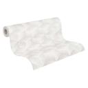 Papel pintado 3D sostenible Ilusión - papel pintado retro de A.S. Création Gris Blanco 385062 