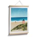Póster de vacaciones junto al mar con vistas a las dunas - Rivers