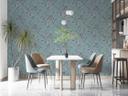 Blomstertapet non-woven Novamur Jackie grøn, sort