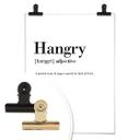 Plakat - Hangry