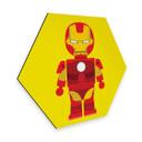 Hexagon - Alu-Dibond - Gomes - iron Man legetøj