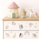 Wallsticker Eventyrlige enhjørningeklistermærker