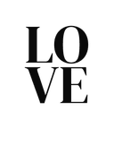 Poster à personnaliser Love