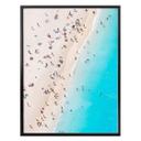 Póster Colombo - Bullicio en la playa de Zante