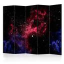 Screen room divider - Rummet - Stjerner, 3-delt