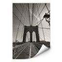 Zelfklevende Poster Brooklyn Bridge