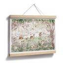 Póster infantil Kikki Belle - Amigos del bosque primavera