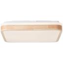 Deckenleuchte Selma, braun, 8 x 39 cm, Holz Lampe
