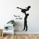 Sticker mural - Time of my Life