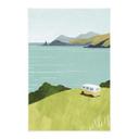 Póster de tela Paisaje - Furgoneta Vida en la costa - Rivers