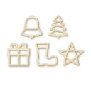 Decoración del árbol 02 set (5 piezas)