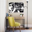 Zelfklevende Poster - Sound of a Street Musician