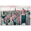3 stykke lærredstryk, New York City Skyline USA