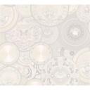 Versace fleecetapet Les Etoiles de la Mer 2 sølv, hvid, creme