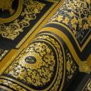 Versace Home papel pintado de diseño clásico de lujo de oro negro no tejido