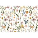 Papel pintado Pradera de primavera con mariposas - Papel pintado floral - UN Designs