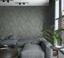 Non-woven tapet i betonlook, antracit Tekstur