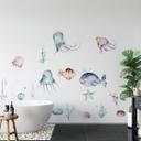 Sticker mural Kvilis - Au fond de l'océan (25-pièces)