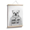 Póster Solti - Bulldog enfadado