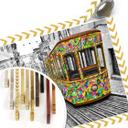 Póster Ben Heine - Tranvía de Lisboa