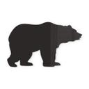 Oso acrílico de decoración