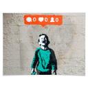 Plakat - Banksy - Nobody Likes Me