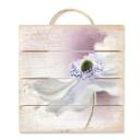Cuadro de madera Disher - Anemone Breeze - 40x41,5 cm
