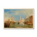 Billede af træ fra Turner - Venedig, Dogana og S. Giorgio Maggiore